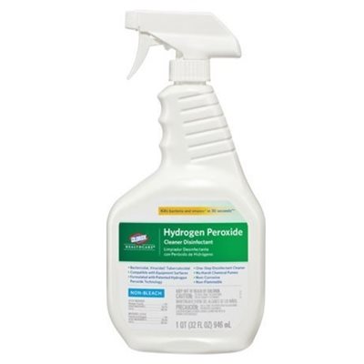 Clorox Healthcare Hydrogen Peroxide Cleaner Disinfectant Spray (32oz) Clorox Healthcare Hydrogen Peroxide Cleaner Disinfectant Spray (32oz)