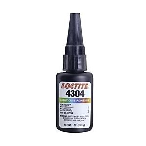 Loctite 4304 Flashcure UV Light Cure Adhesive - Low Viscosity (1oz Bottle)