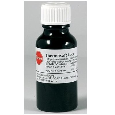 Dreve Thermosoft Lacquer, 20ml bottle with brush cap Dreve Thermosoft Lacquer, 20ml bottle with brush cap