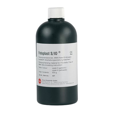 Dreve Fotoplast S / IO Shell Material - 500g, red Dreve Fotoplast S / IO Shell Material - 500g, red