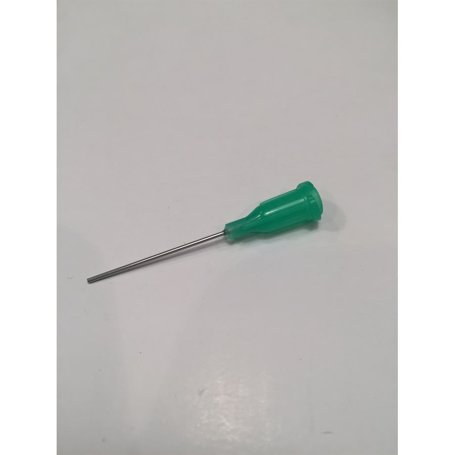 Suction Needle (Green) 1" length, 21 gauge