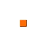 Hearing Aid Sweat Bands-Medium Popsicle Orange