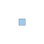 Hearing Aid Sweat Bands-Large Bitsy Blue