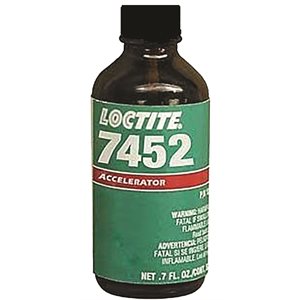 Loctite 7452 Tak Pak Accelerator (1.75oz Bottle with Brush Cap)