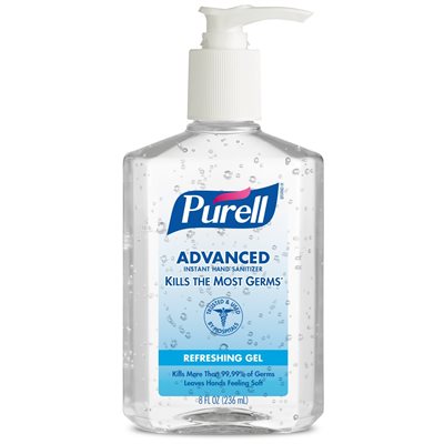 Purell Advanced Instant Hand Sanitizer (8oz pump bottle) Purell Advanced Instant Hand Sanitizer (8oz pump bottle)