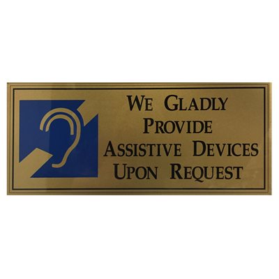 ADA Compliance Sign ADA Compliance Sign
