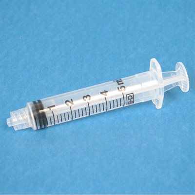 5cc Luer Lock Disposable Syringe (125 / box) 5cc Luer Lock Disposable Syringe (125 / box)