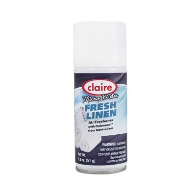 Claire Air Freshener - Fresh Linen Scent (1.8oz spray) Claire Air Freshener - Fresh Linen Scent (1.8oz spray)