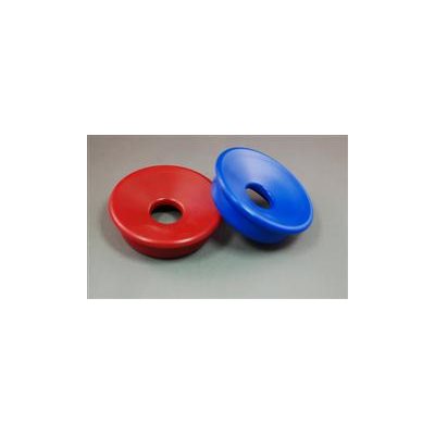 Supra-Aural Earphone Cushion Set - Regular Size, Red+Blue (pair) Supra-Aural Earphone Cushion Set - Regular Size, Red+Blue (pair)