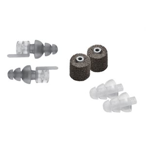 ER-20XS Hi-Fi ETYPlugs Universal Fit - Standard & Large Flange + Foam, Clear