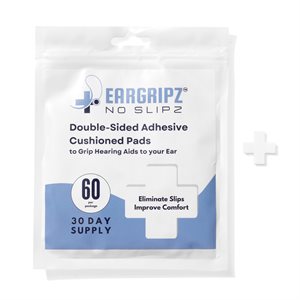 EarGripz No Slipz Double-Sided Cushioned Retention Pads Sample Pack (2 / pk)