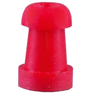 Grason GS Series Single Use Eartips - 8mm, Red (100 / pk)