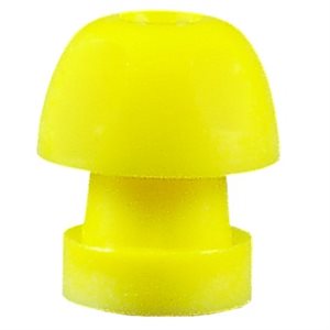 Grason GS Series Single Use Eartips - 11mm, Yellow (100 / pk)
