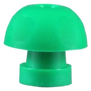 Grason GS Series Single Use Eartips - 14mm, Green (100 / pk)