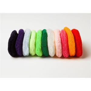 Hearing Aid Sweat Bands-XL Neon Glow Green