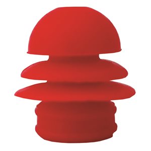 Grason Multi-Size Single Use Eartips - 12mm-16mm, Red (100 / pk)
