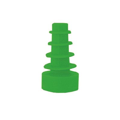 Grason Multi-Size Single Use Eartips - 4mm-7.5mm, Green (100 / pk)