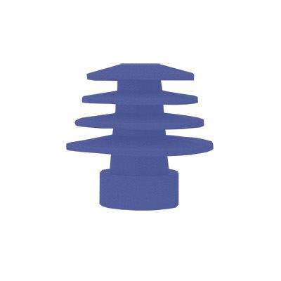 Grason Multi-Size Single Use Eartips - 11.75mm-16mm, Blue (100 / pk)