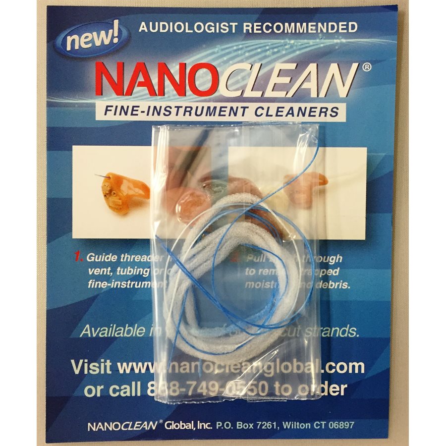 NanoClean Hearing Instrument Cleaners Sample Pack (3 / pk)