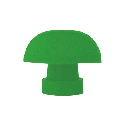Grason PM Series Single Use Eartips - 16mm, Green (100 / pk)