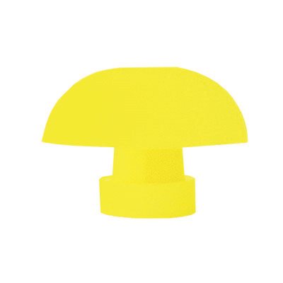 Grason PM Series Single Use Eartips - 18.5mm, Yellow (100 / pk)