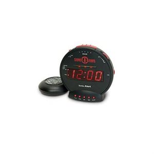 Sonic BOMB Alarm Clock with Bedshaker Sonic BOMB Alarm Clock with Bedshaker
