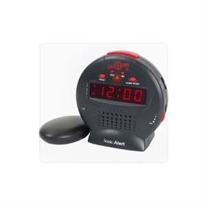 Sonic Bomb Jr. Alarm Clock w / Bedshaker Sonic Bomb Jr. Alarm Clock w / Bedshaker