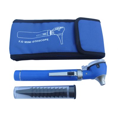 T.I.G. Fiber Optic Mini Otoscope with LED Bulb (Blue Color) T.I.G. Fiber Optic Mini Otoscope with LED Bulb (Blue Color)