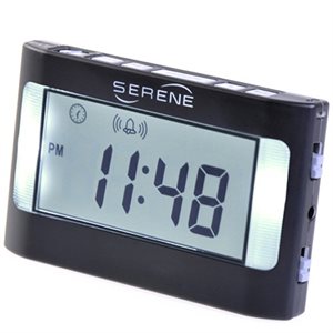Serene VA3 Vibrating Portable Alarm Clock