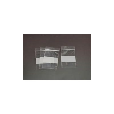 Plastic Zipper Bags, 2x3 with write-on block (100 / pk) Plastic Zipper Bags, 2x3 with write-on block (100 / pk)