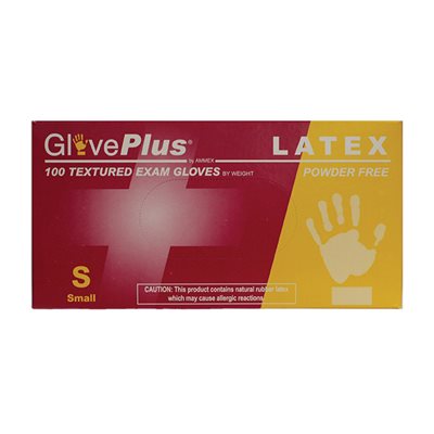 Exam Gloves-Latex, powder free (small) Exam Gloves-Latex, powder free (small)